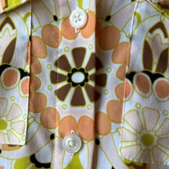 Ann Taylor Factory Sleeveless Button Front Blouse Size XS - Picture 5 of 11